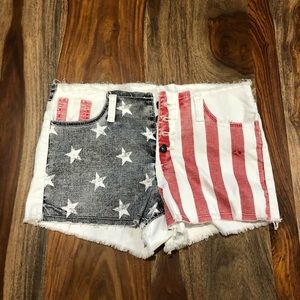 American Flag Shorts
